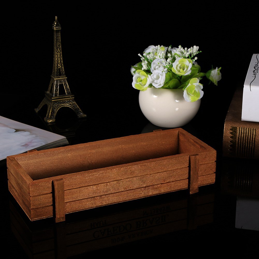 Wooden Herb Planter Gardening Box
