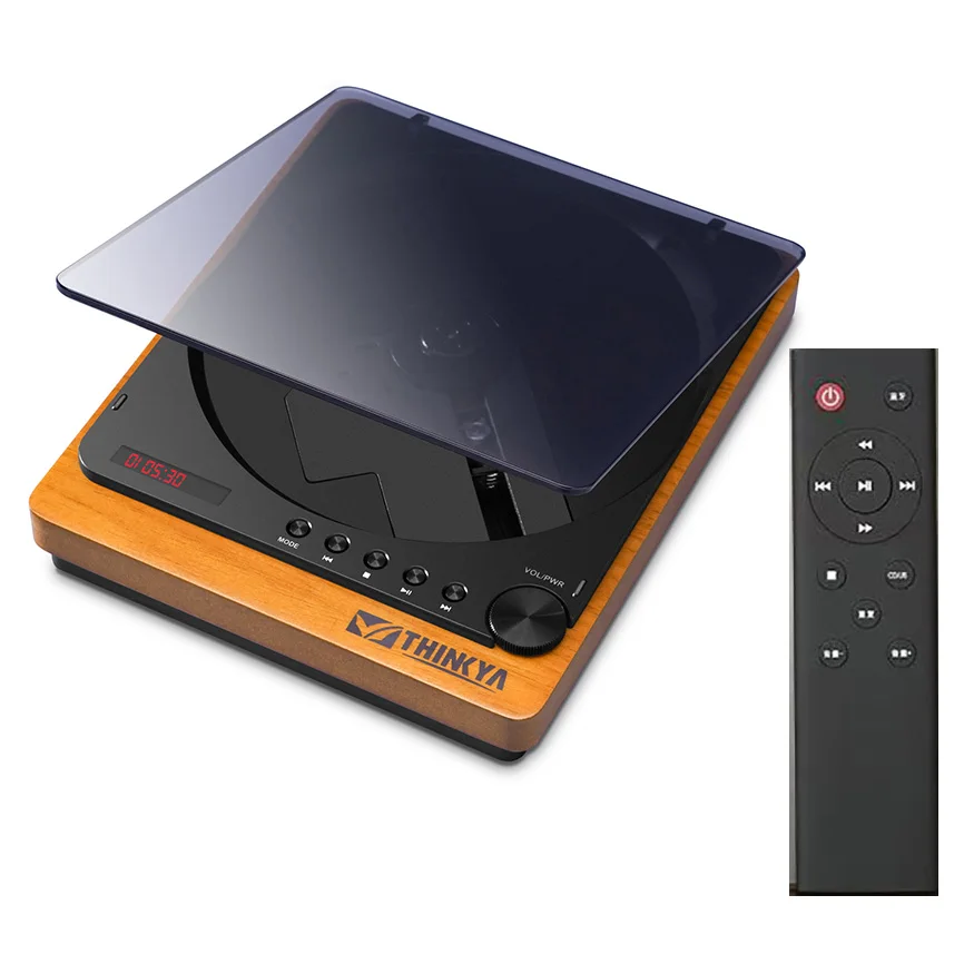 Wooden HIFI CD Player Bluetooth 5.1 Digital Optical Output USB Lossless Playback Wooden CD Music Player Infrared Remote Wooden HIFI CD Player Bluetooth 5.1 Digital Optical Output USB Lossless Playback Wooden CD Music Player Infrared Remote