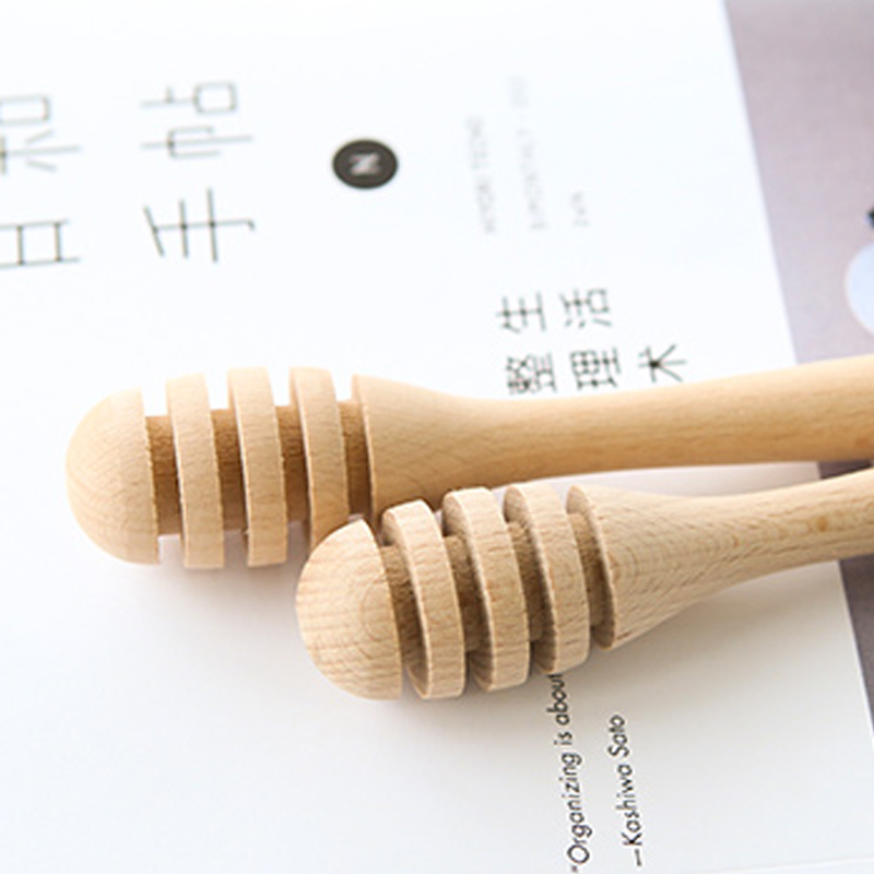 Wooden Honey Dipper Honey Stirrer Wooden Honey Dipper Honey Stirrer