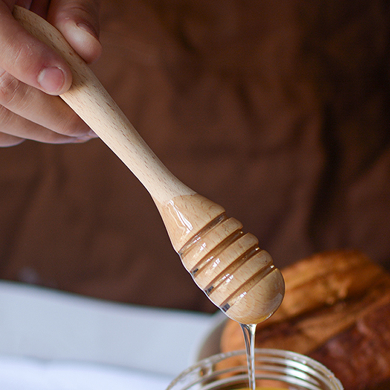 Wooden Honey Dipper Honey Stirrer Wooden Honey Dipper Honey Stirrer