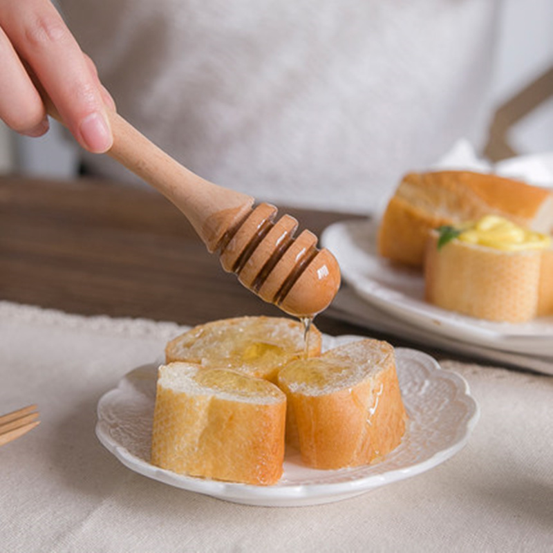 Wooden Honey Dipper Honey Stirrer Wooden Honey Dipper Honey Stirrer