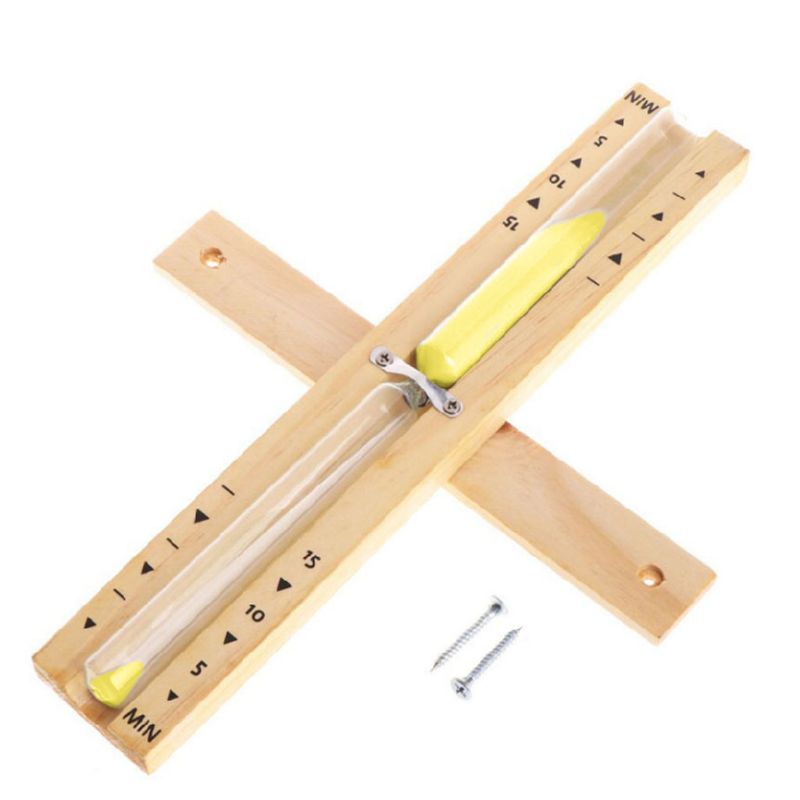 Wooden Hourglass Sauna Timer