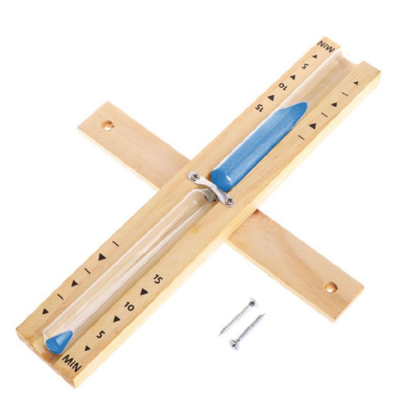 Wooden Hourglass Sauna Timer