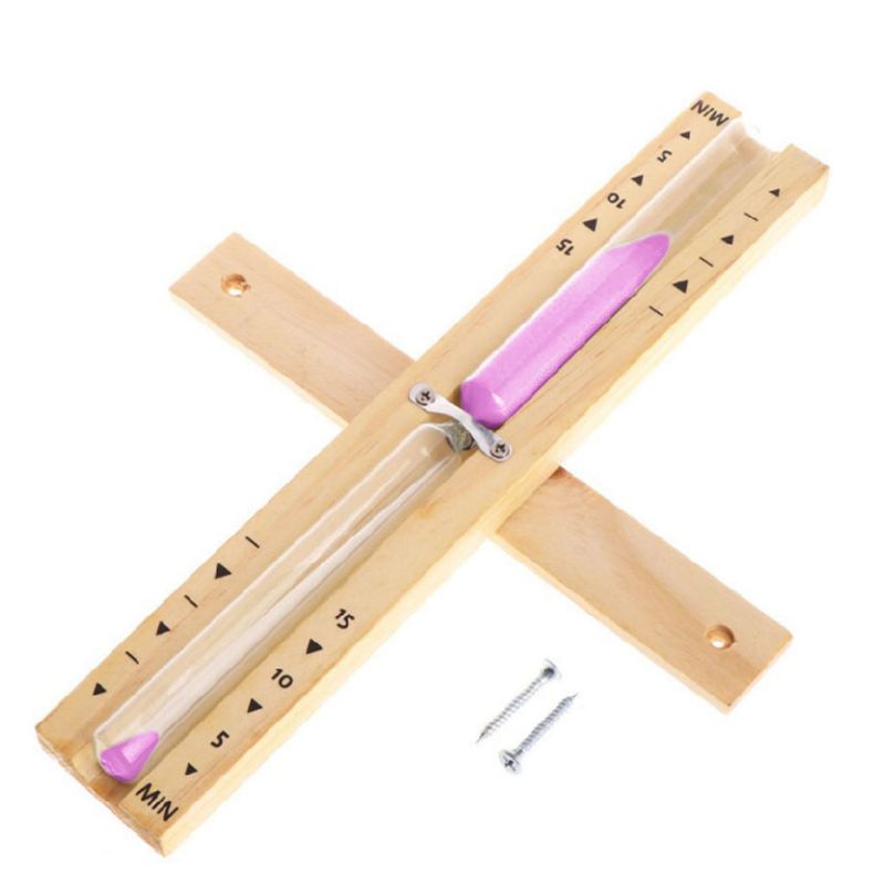 Wooden Hourglass Sauna Timer