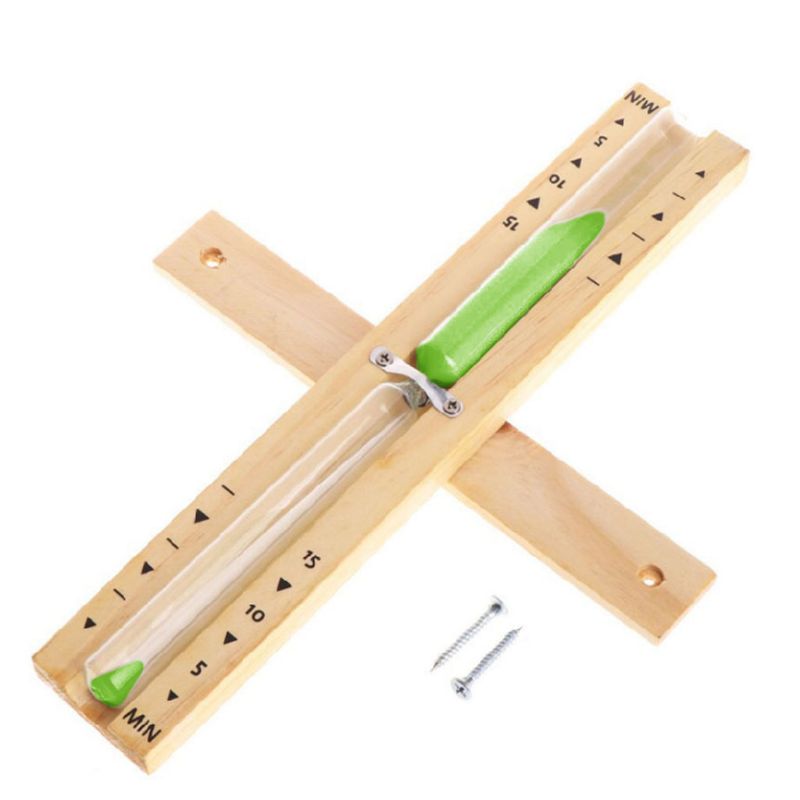 Wooden Hourglass Sauna Timer