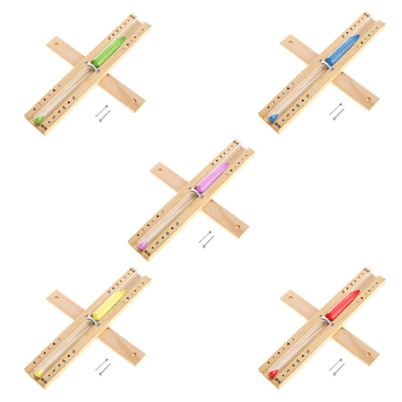 Wooden Hourglass Sauna Timer