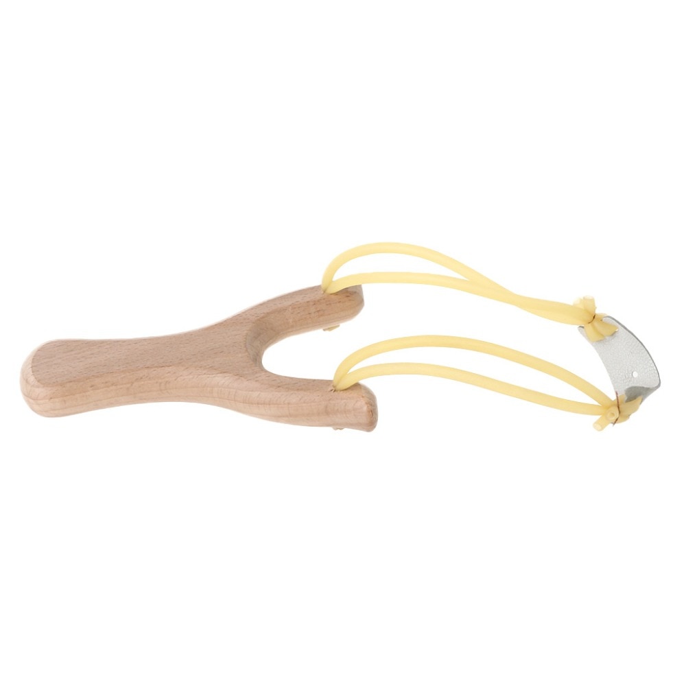 Wooden Hunting Slingshot with Band Wooden Hunting Slingshot with Band