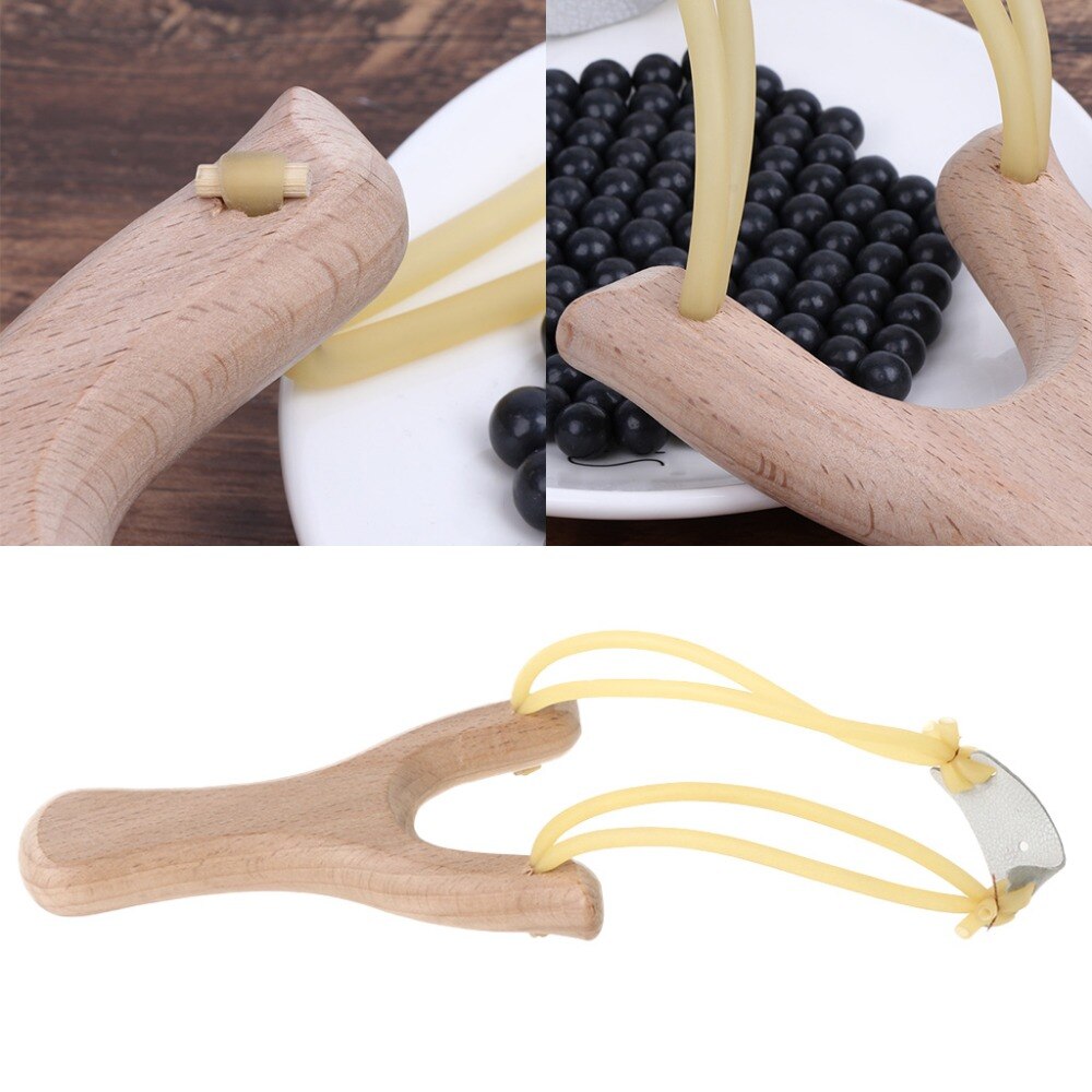 Wooden Hunting Slingshot with Band Wooden Hunting Slingshot with Band