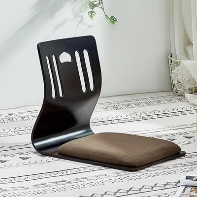 Wooden Japanese Tatami Chairs (4pc) Wooden Japanese Tatami Chairs (4pc)