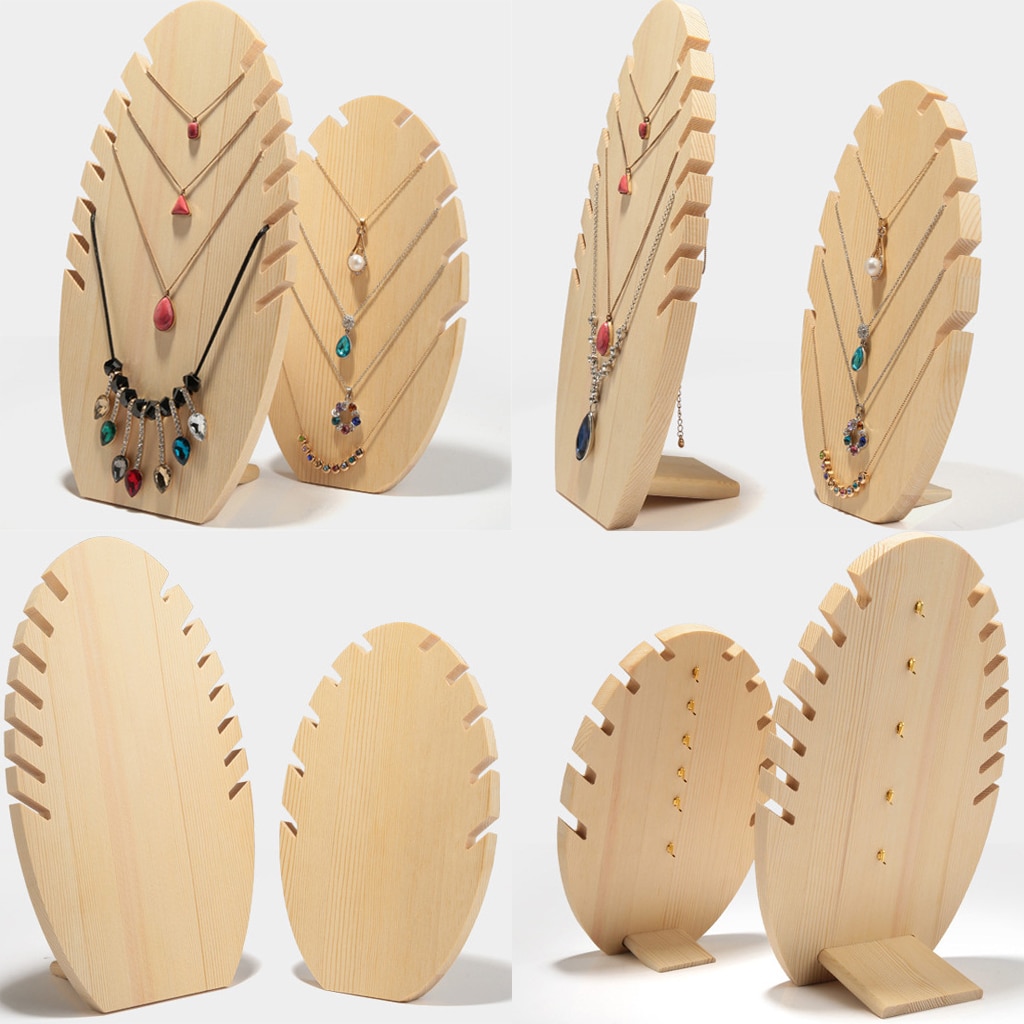 Wooden Jewelry Display Stands (2pcs) Wooden Jewelry Display Stands (2pcs)
