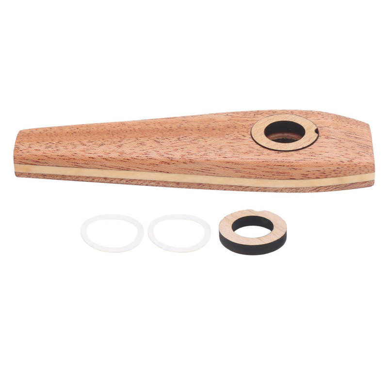 Wooden Kazoo Wind Instrument