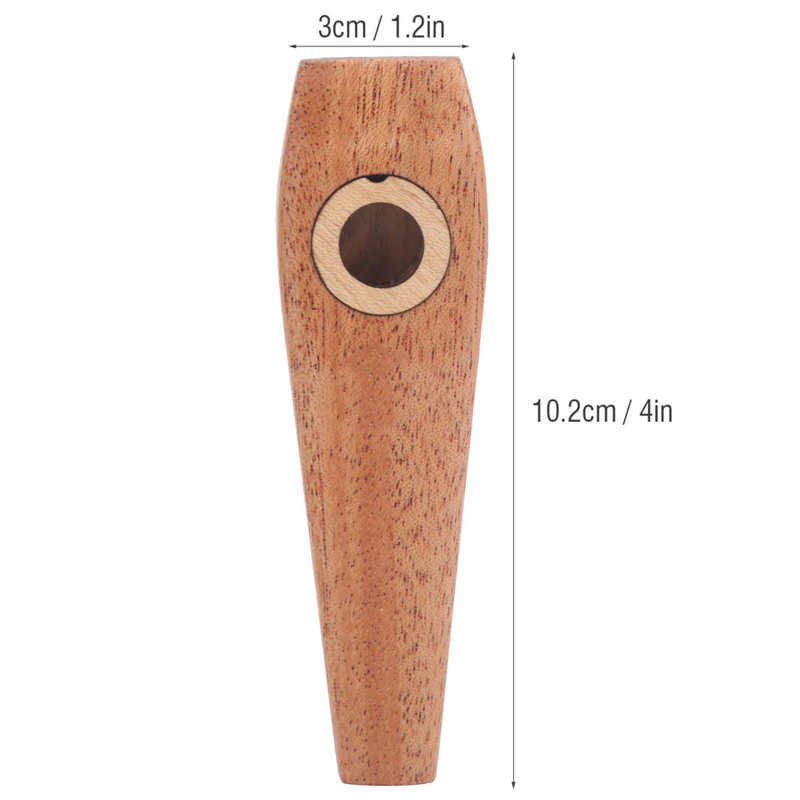 Wooden Kazoo Wind Instrument Wooden Kazoo Wind Instrument
