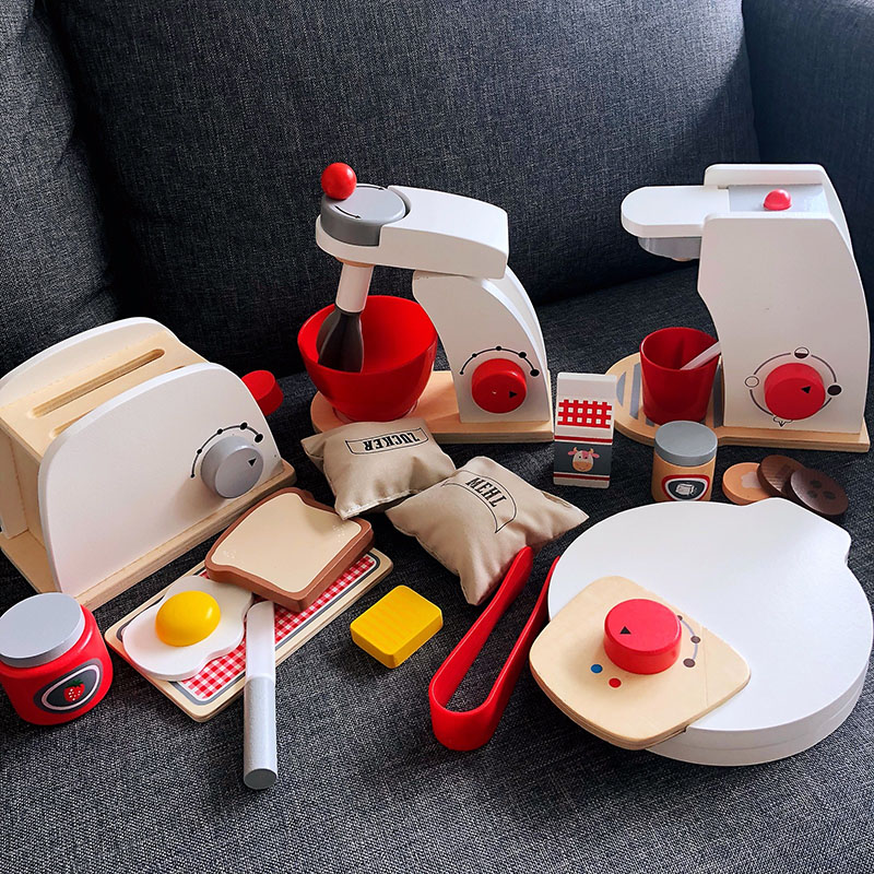 Wooden Kitchen Set Kids Educational Toys Wooden Kitchen Set Kids Educational Toys