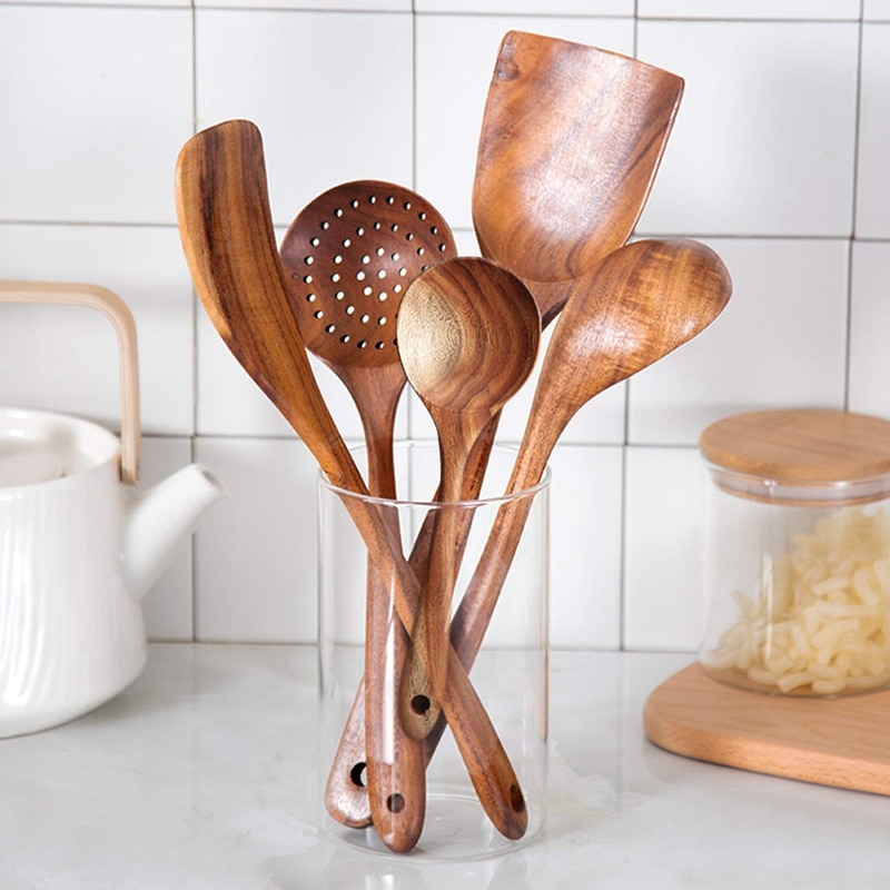 Wooden Kitchen Tools Set (5pcs) Wooden Kitchen Tools Set (5pcs)