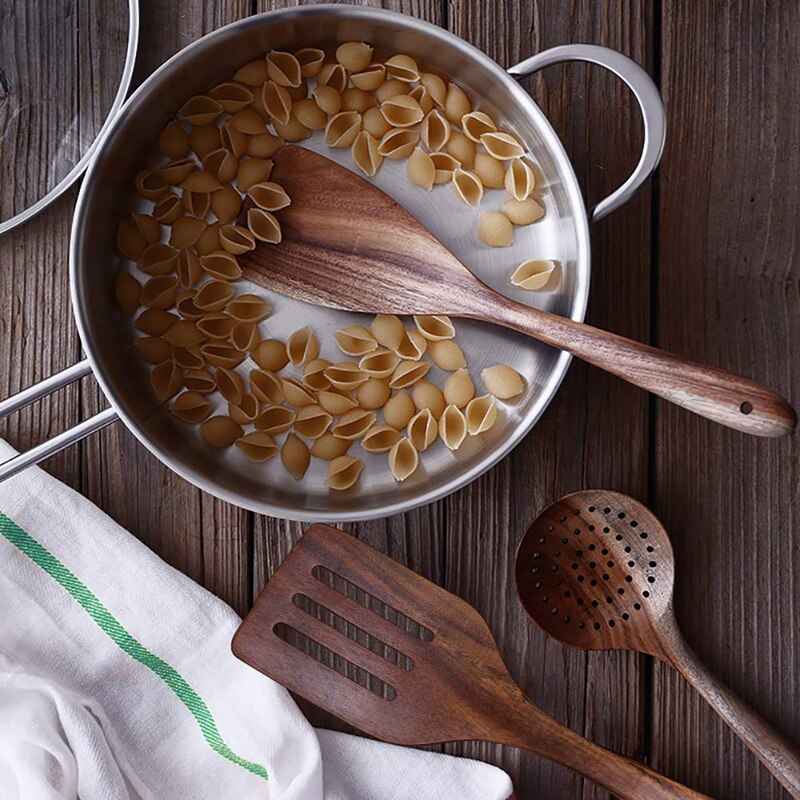 Wooden Kitchen Utensil Set (6 pcs) Wooden Kitchen Utensil Set (6 pcs)