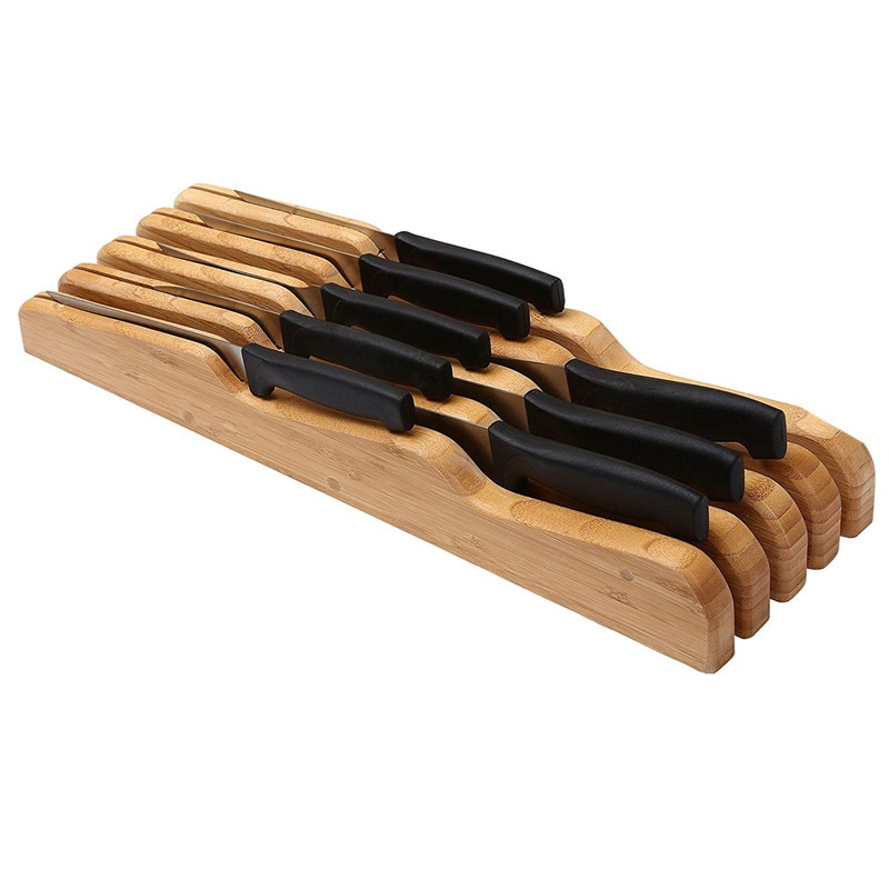 Wooden Knife Holder for Drawer Wooden Knife Holder for Drawer