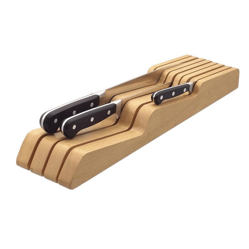 Wooden Knife Holder for Drawer Wooden Knife Holder for Drawer