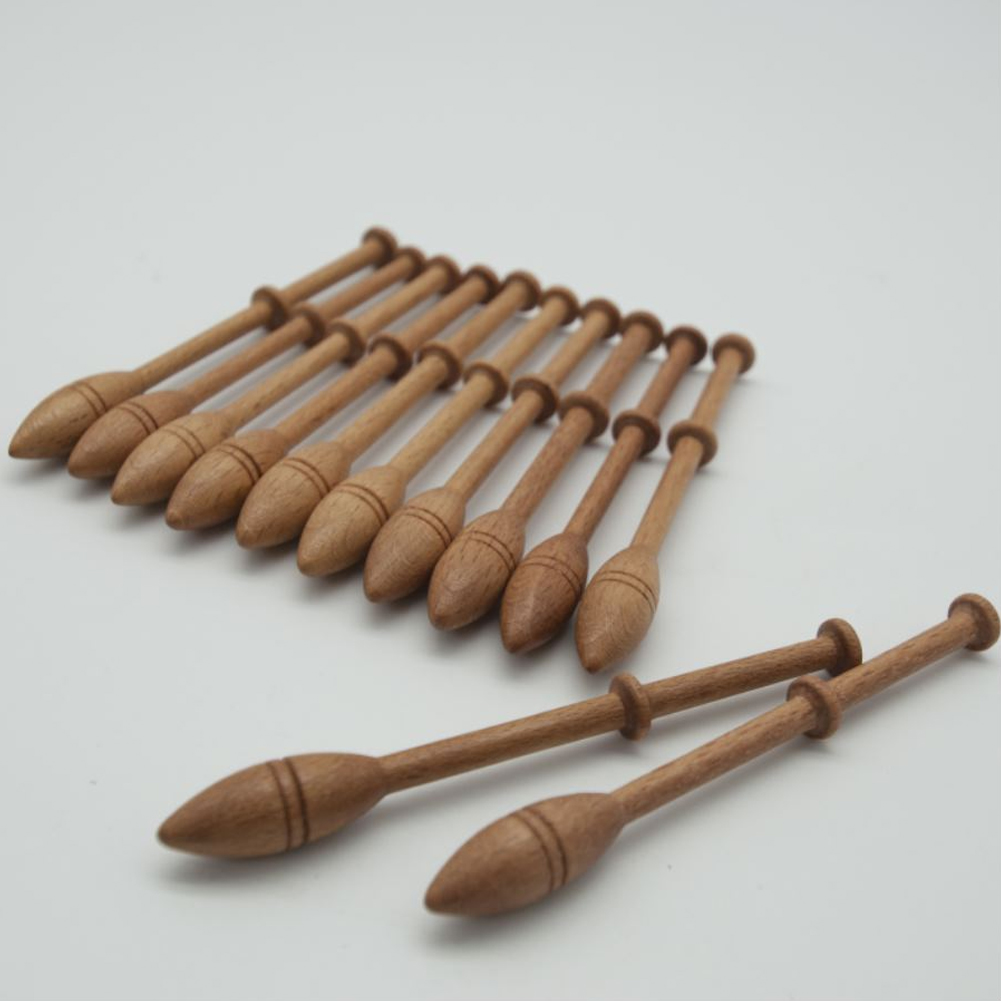 Wooden Lace Bobbins (12 pcs) Wooden Lace Bobbins (12 pcs)