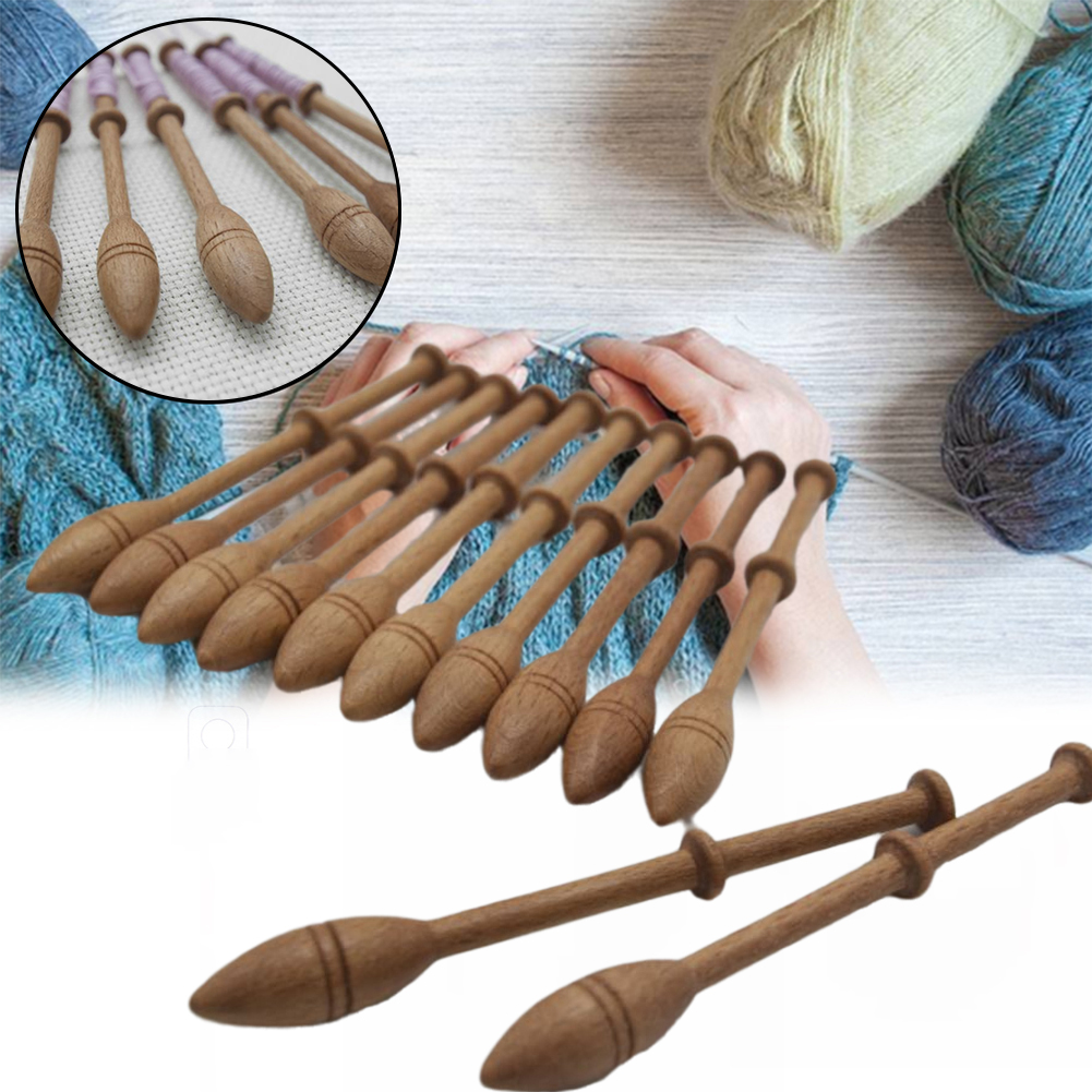 Wooden Lace Bobbins (12 pcs)