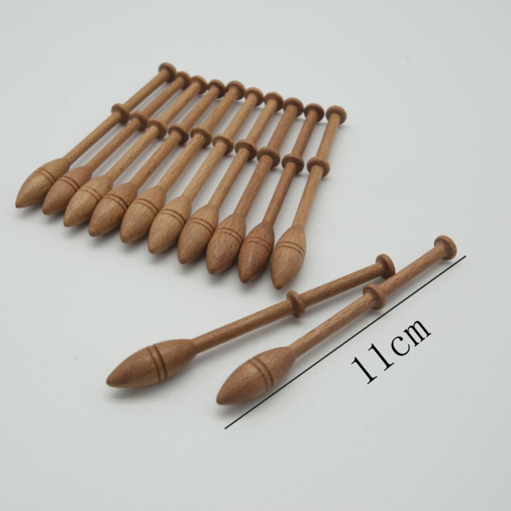 Wooden Lace Bobbins (12 pcs)