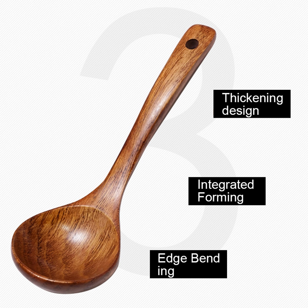 Wooden Ladle Spoon for Soup Wooden Ladle Spoon for Soup