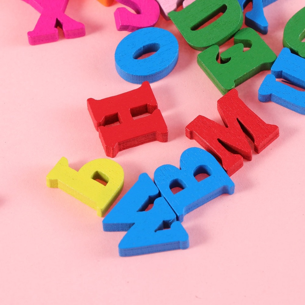 Wooden Letters Educational Wall Letter (100 pieces) Wooden Letters Educational Wall Letter (100 pieces)