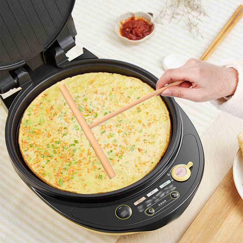 Wooden Long Handle Pancake Spreader