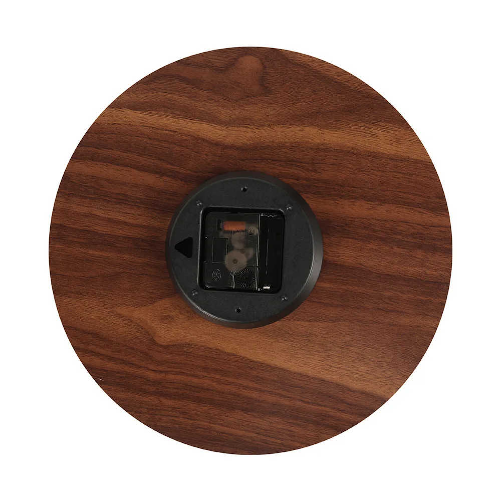 Wooden Luminous Wall Clock Silent Non-Ticking Kitchen WallClocks With Night Lights
