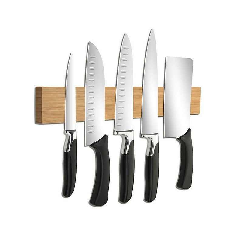Wooden Magnetic Knife Holder Wall-Mount Wooden Magnetic Knife Holder Wall-Mount