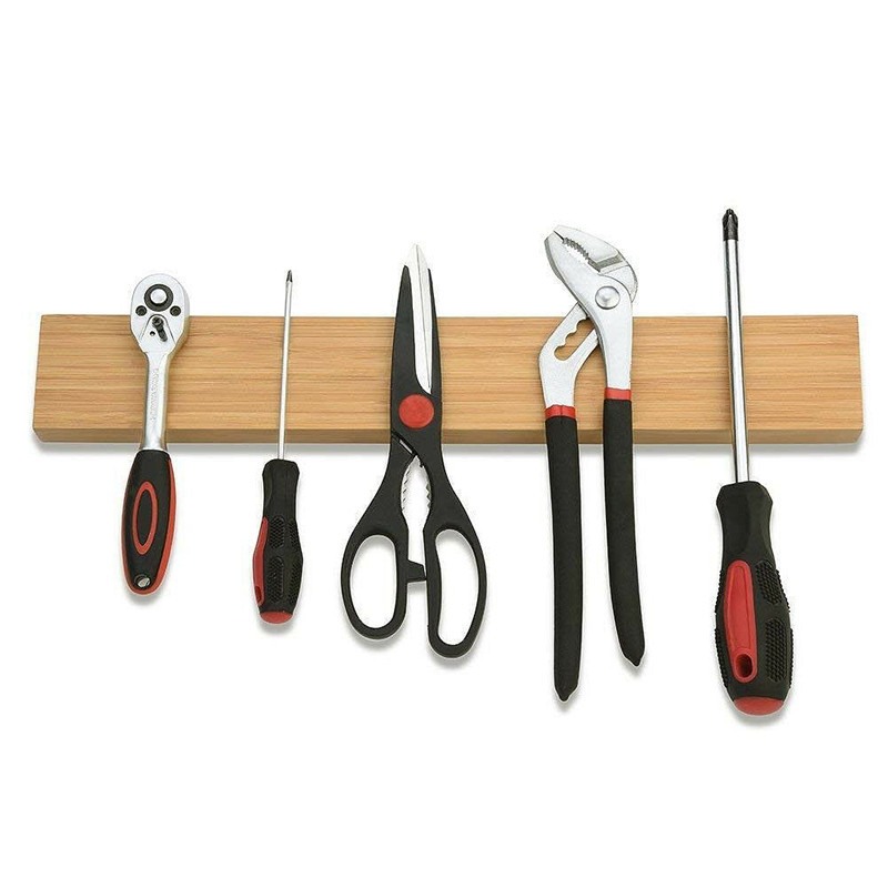 Wooden Magnetic Knife Holder Wall-Mount Wooden Magnetic Knife Holder Wall-Mount