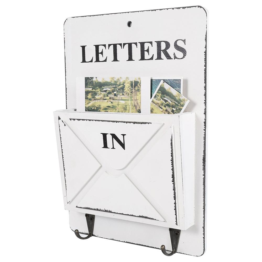 Wooden Mailbox Key Holder