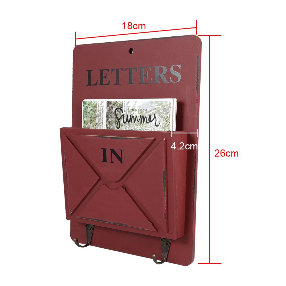 Wooden Mailbox Key Holder Wooden Mailbox Key Holder