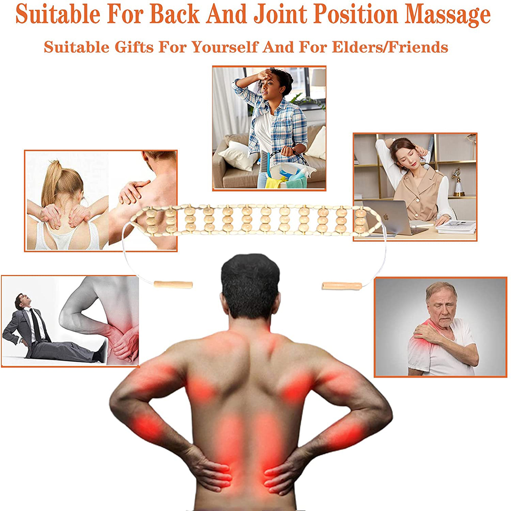 Wooden Massage Roller Whole Body Massager