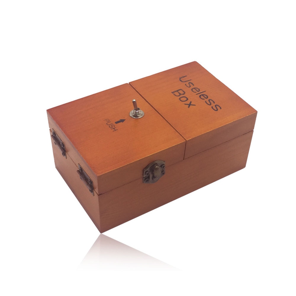 Wooden Mechanical Useless Box Wooden Mechanical Useless Box