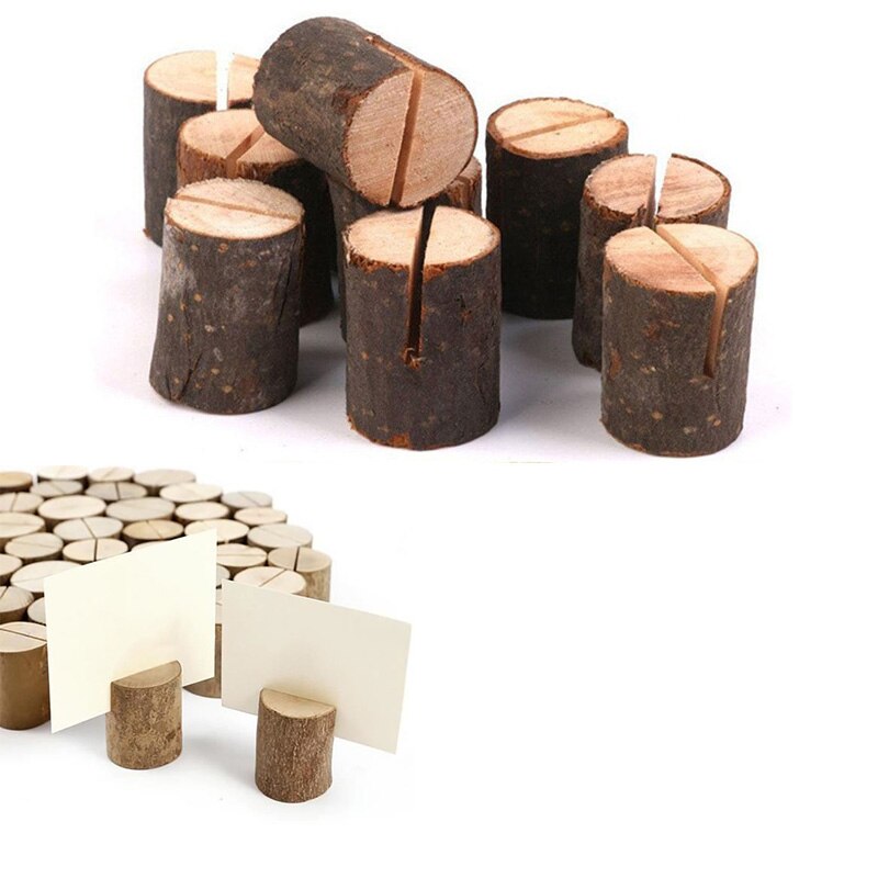 Wooden Menu Holders Mini Stumps (50pcs) Wooden Menu Holders Mini Stumps (50pcs)
