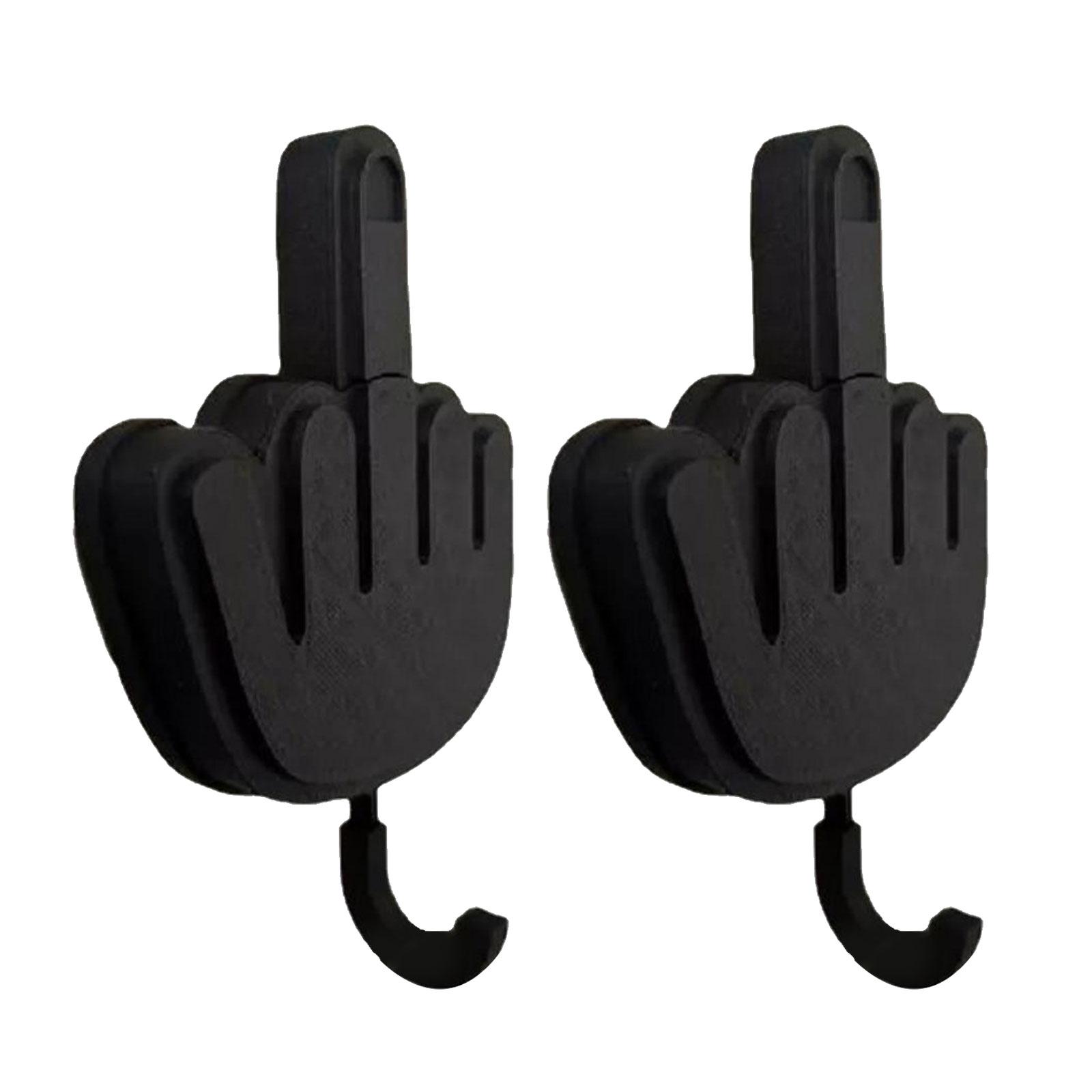 Wooden Middle Finger Key Holder (2 pcs) Wooden Middle Finger Key Holder (2 pcs)