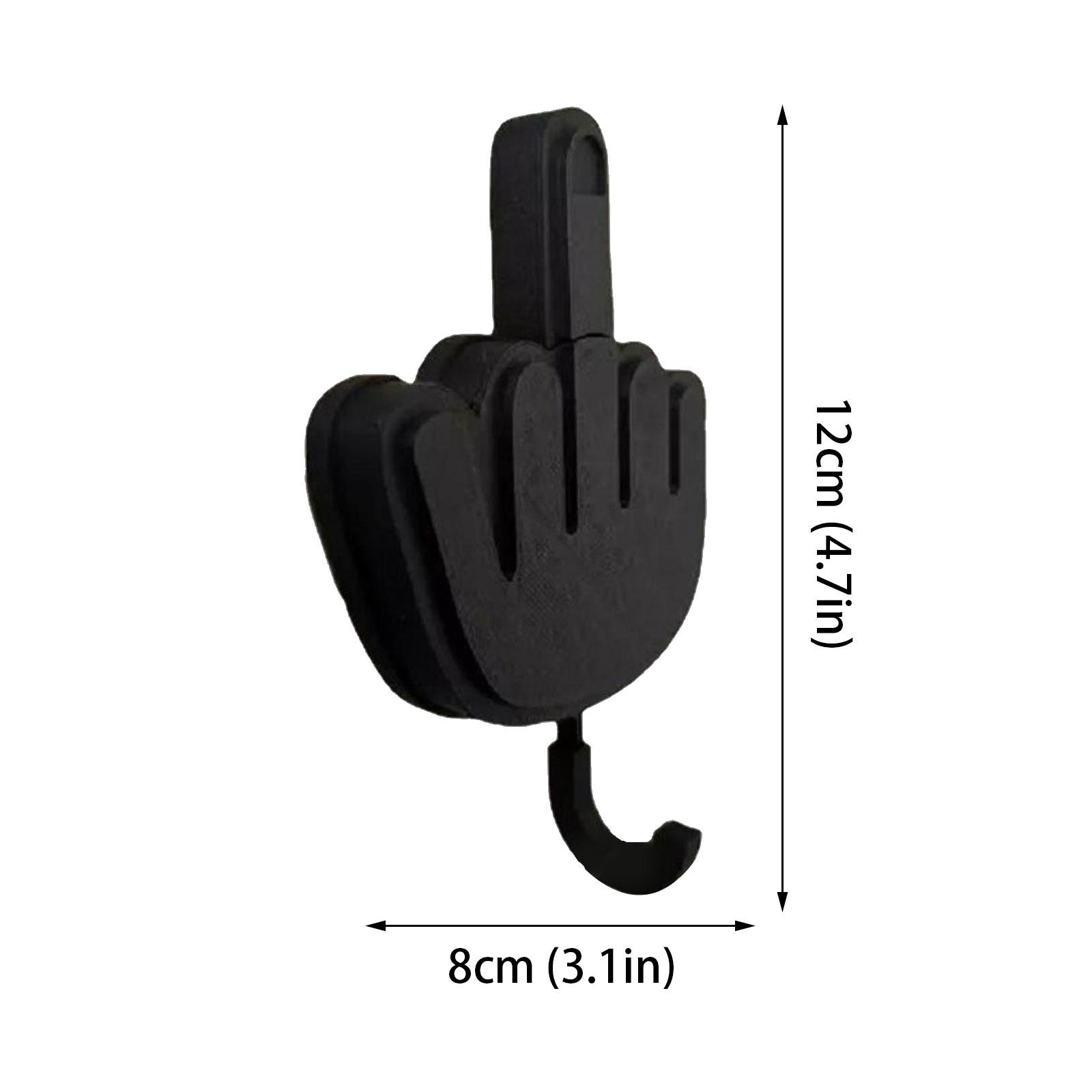 Wooden Middle Finger Key Holder (2 pcs) Wooden Middle Finger Key Holder (2 pcs)