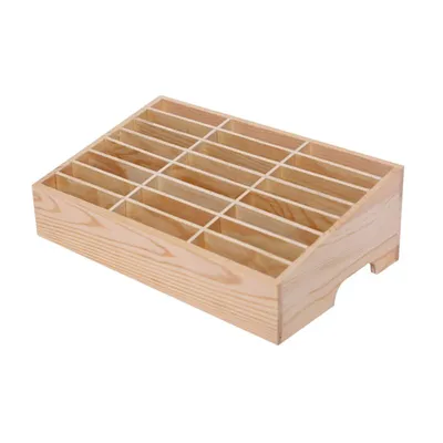 Wooden Mobile Phone Storage Box Wooden Mobile Phone Storage Box