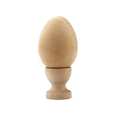 Wooden Montessori Egg Cup Wooden Montessori Egg Cup
