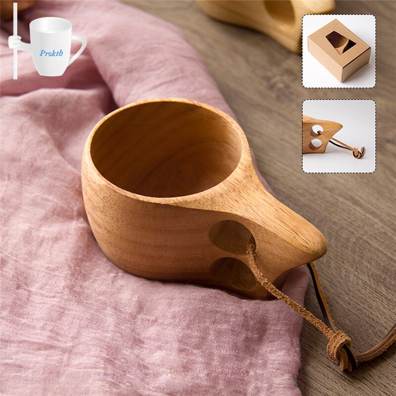 Wooden Mug Rustic Style Coffee Cup Wooden Mug Rustic Style Coffee Cup