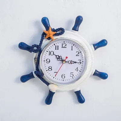 Wooden Nautical Wall Clock Wooden Nautical Wall Clock