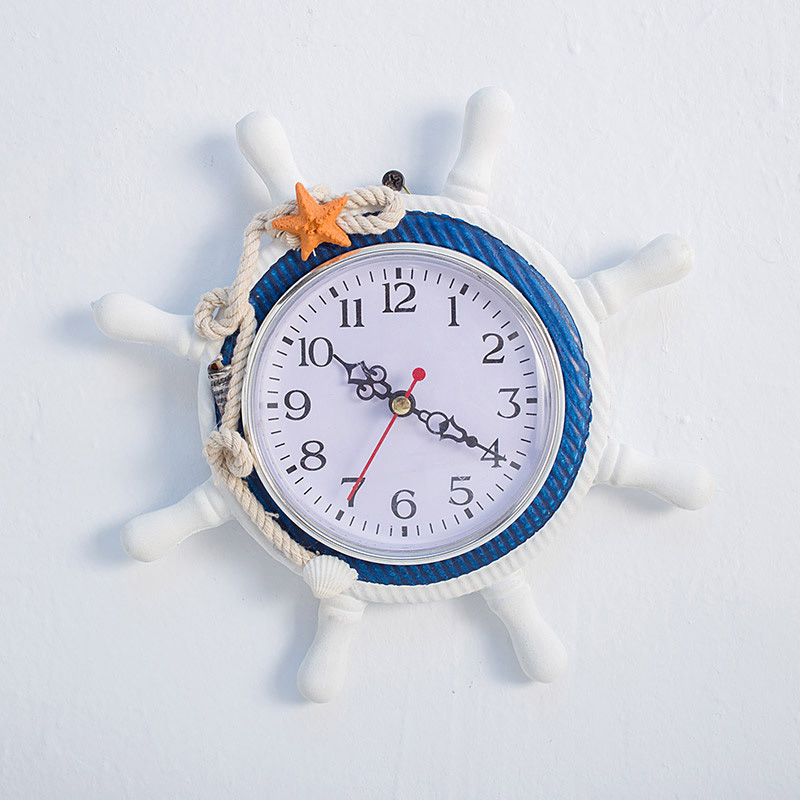 Wooden Nautical Wall Clock Wooden Nautical Wall Clock