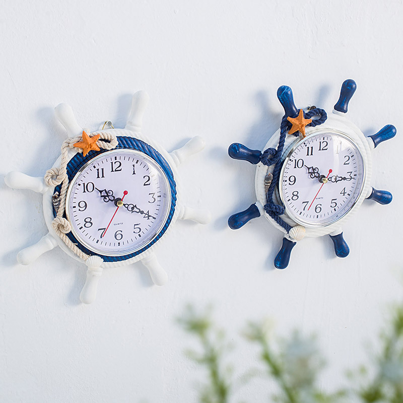 Wooden Nautical Wall Clock Wooden Nautical Wall Clock