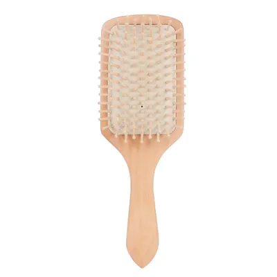 Wooden Paddle Hair Brush Scalp Massager Wooden Paddle Hair Brush Scalp Massager