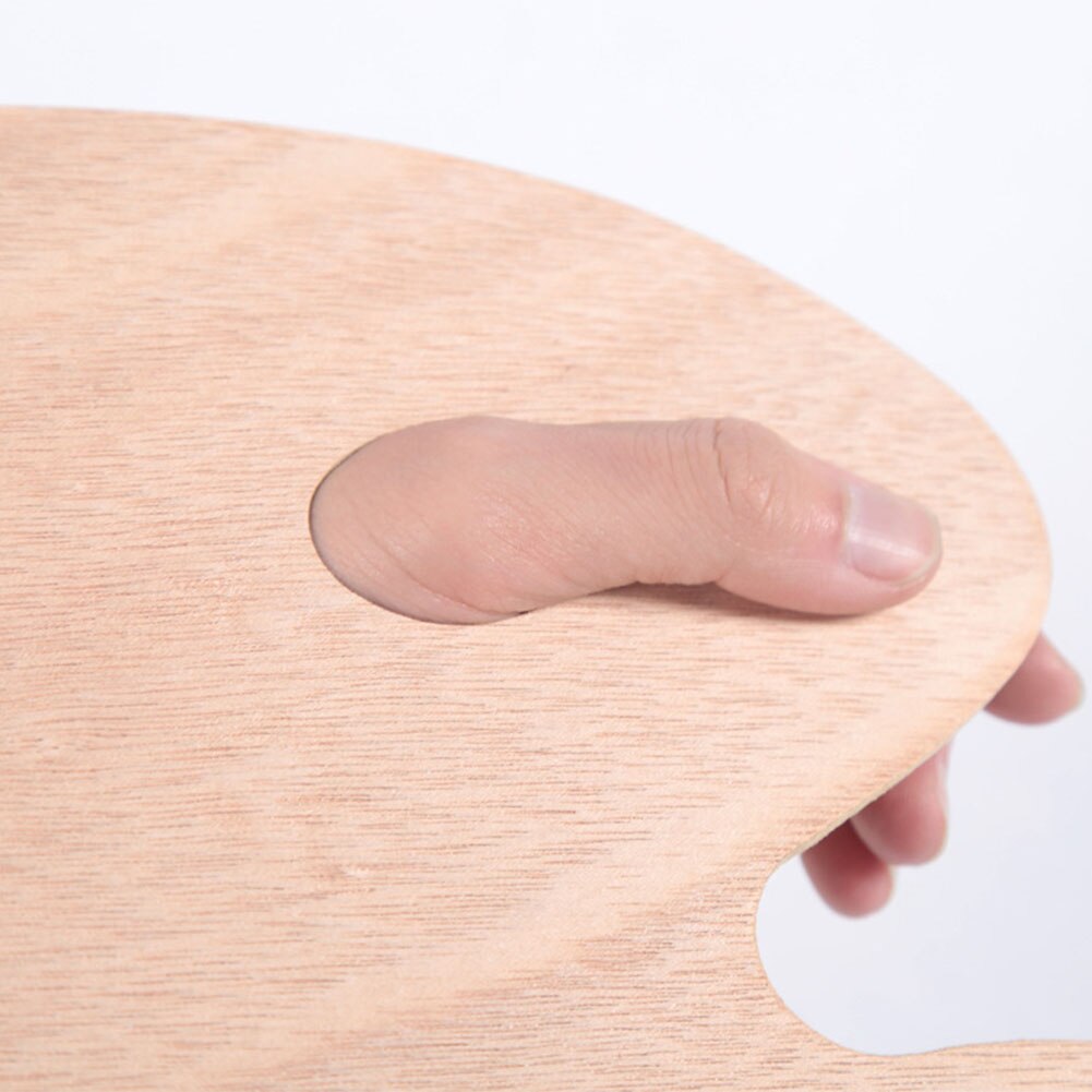 Wooden Paint Palette Artist's Tool Wooden Paint Palette Artist's Tool