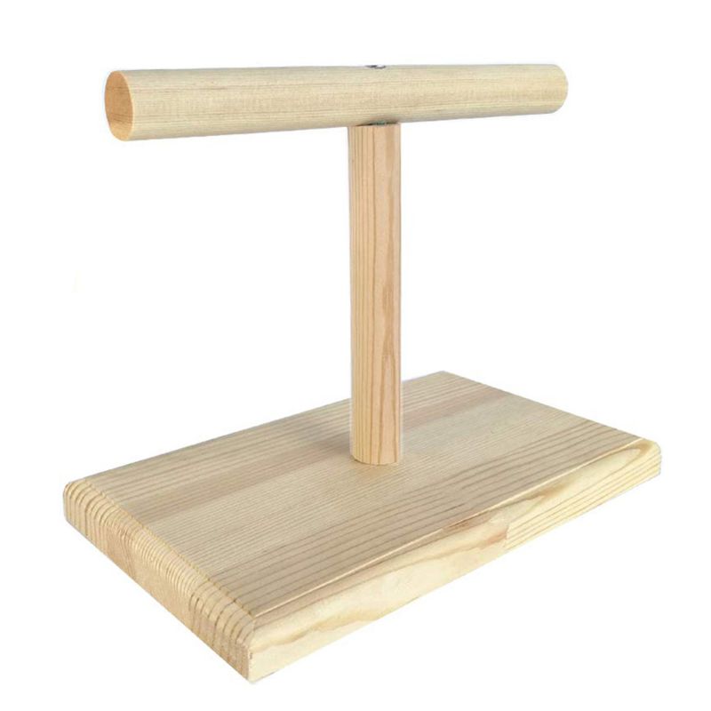 Wooden Parrot Perch Training Platform Wooden Parrot Perch Training Platform