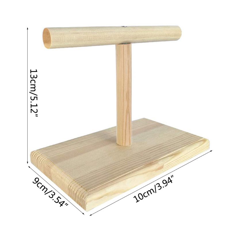 Wooden Parrot Perch Training Platform Wooden Parrot Perch Training Platform