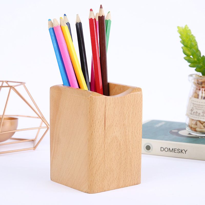 Wooden Pen Holder for Desk Wooden Pen Holder for Desk
