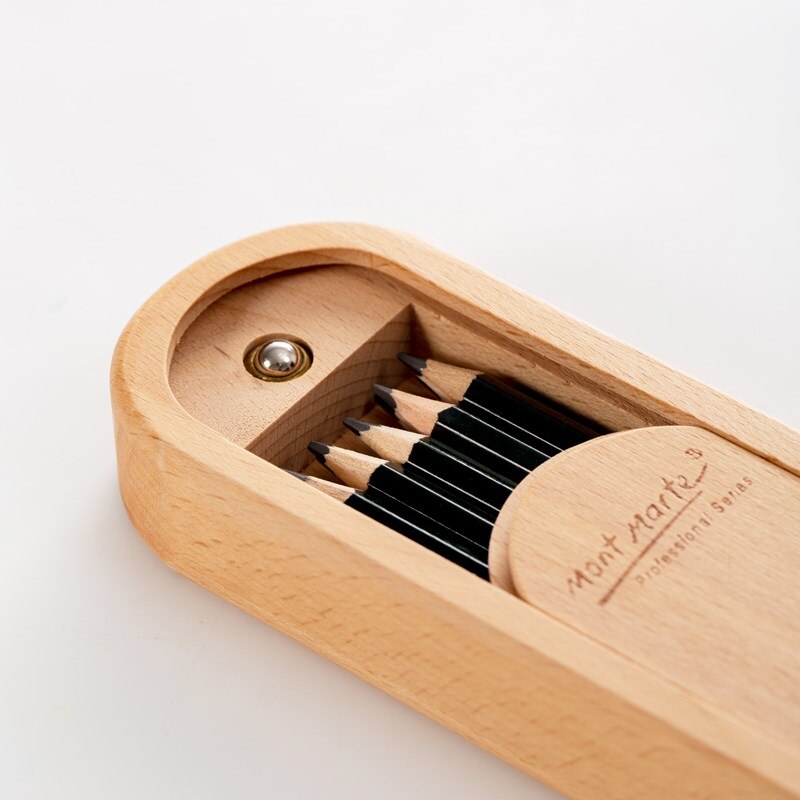 Wooden Pencil Box Storage Wooden Pencil Box Storage