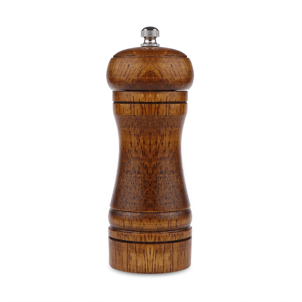 Wooden Pepper Grinder Spice Container Wooden Pepper Grinder Spice Container
